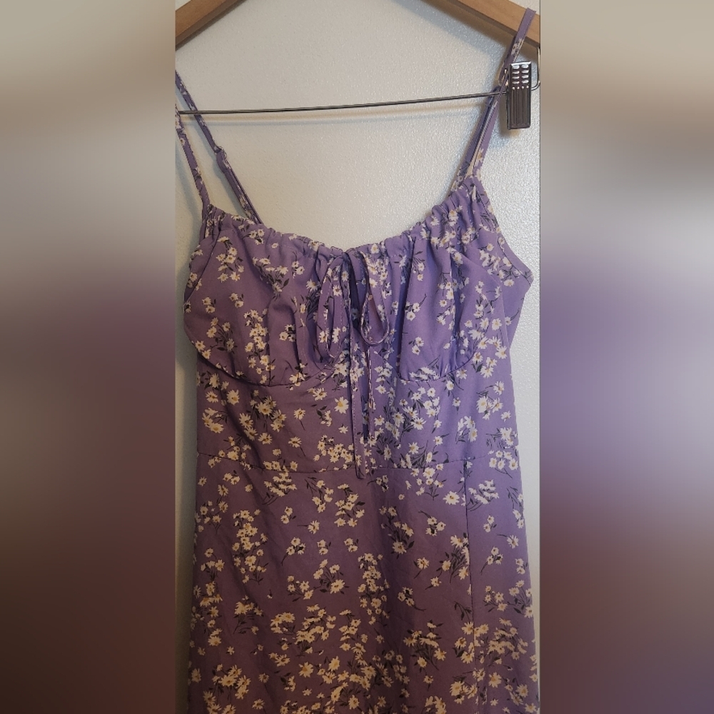 SHEIN Lavender Floral Dress - Picture 5 of 6